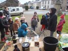 SPAP 2018 - fleurissement avec les enfants à la chapelle neuve